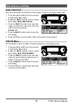 Предварительный просмотр 60 страницы Yaesu FT-891 Advance Manual