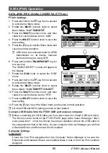 Предварительный просмотр 65 страницы Yaesu FT-891 Advance Manual