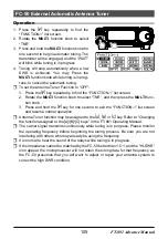 Предварительный просмотр 105 страницы Yaesu FT-891 Advance Manual