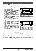 Предварительный просмотр 109 страницы Yaesu FT-891 Advance Manual