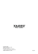 Предварительный просмотр 114 страницы Yaesu FT-891 Advance Manual