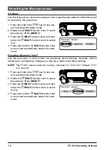 Предварительный просмотр 16 страницы Yaesu FT-891 Operating Manual