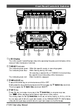 Предварительный просмотр 19 страницы Yaesu FT-891 Operating Manual