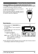 Предварительный просмотр 31 страницы Yaesu FT-891 Operating Manual