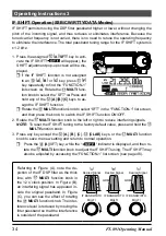 Предварительный просмотр 36 страницы Yaesu FT-891 Operating Manual