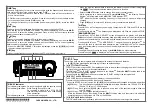 Предварительный просмотр 2 страницы Yaesu FT-891 Quick Manual