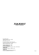 Предварительный просмотр 20 страницы Yaesu FT-891 Reference Book