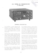 Предварительный просмотр 6 страницы Yaesu FT-901DM Maintenance Service Manual