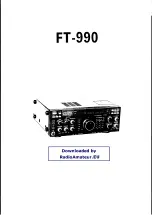 Yaesu FT-990 Service Manual preview