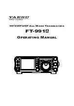 Yaesu FT-991A Operating Manual предпросмотр