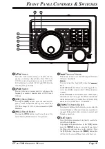 Предварительный просмотр 23 страницы Yaesu FT DX 1200 Operation Manual