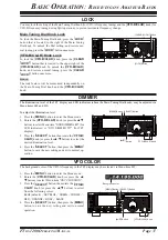 Предварительный просмотр 39 страницы Yaesu FT DX 1200 Operation Manual