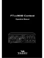 Yaesu FT DX 9000 CONTEST -  2 Operation Manual preview