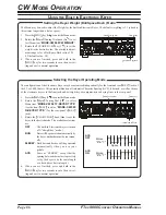 Предварительный просмотр 88 страницы Yaesu FT DX 9000 CONTEST -  2 Operation Manual