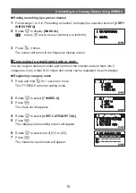 Предварительный просмотр 15 страницы Yaesu FT1DR Instruction Manual