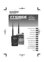 Yaesu FT1DR Operating Manual preview