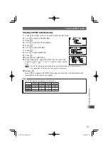 Preview for 81 page of Yaesu FT1DR Operating Manual