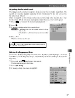 Предварительный просмотр 47 страницы Yaesu FT2DR Operating Manual