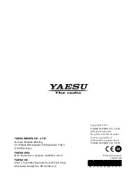 Предварительный просмотр 173 страницы Yaesu FT2DR Operating Manual