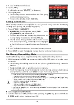 Preview for 16 page of Yaesu FT3DR Advanced Manual