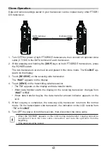 Предварительный просмотр 42 страницы Yaesu FT3DR Advanced Manual