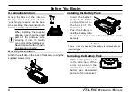 Предварительный просмотр 8 страницы Yaesu FTA-250L Operating Manual