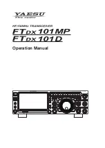 Предварительный просмотр 4 страницы Yaesu FTDX101MP Operation Manual