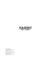 Предварительный просмотр 151 страницы Yaesu FTdx3000 Series Technical Supplement