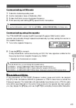 Preview for 43 page of Yaesu FTM-100DR/DE Operating Manual