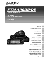 Yaesu FTM-100DR Operating Manual preview