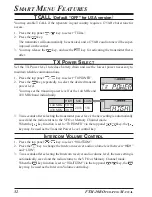 Предварительный просмотр 34 страницы Yaesu FTM-10R Operating Manual