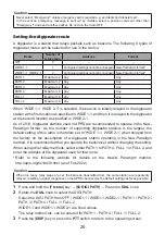 Preview for 27 page of Yaesu FTM-200DE Instruction Manual