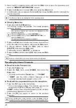 Preview for 44 page of Yaesu FTM-200DR Operating Manual