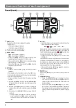 Предварительный просмотр 6 страницы Yaesu FTM-300DR Operating Manual