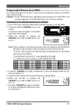 Предварительный просмотр 19 страницы Yaesu FTM-3100R Advanced Manual
