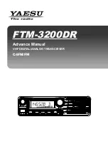 Yaesu FTM-3200DR Advance Manual preview