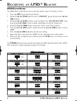 Preview for 6 page of Yaesu FTM-350 - APRS Manual