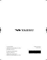 Предварительный просмотр 36 страницы Yaesu FTM-350 - APRS Manual