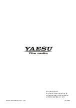 Preview for 54 page of Yaesu FTM-400DR Instruction Manual