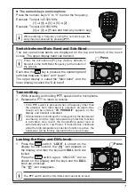 Предварительный просмотр 9 страницы Yaesu FTM-500DR Operating Manual