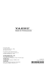 Предварительный просмотр 84 страницы Yaesu FTM-500DR Operating Manual