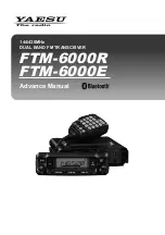 Yaesu FTM-6000R Advance Manual preview