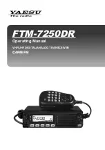 Yaesu FTM-7250DR Operating Manual preview
