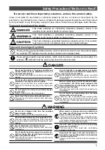 Preview for 3 page of Yaesu FTM-7250DR Operating Manual