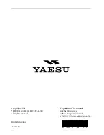 Предварительный просмотр 44 страницы Yaesu VR-120D Operating Manual