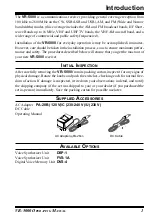 Предварительный просмотр 3 страницы Yaesu VR-5000 Operating Manual