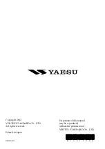 Предварительный просмотр 64 страницы Yaesu VR-5000 Operating Manual