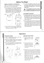 Preview for 3 page of Yaesu VX-10 Manual