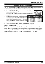 Preview for 37 page of Yaesu VX-120 Series Operating Manual