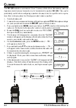 Preview for 68 page of Yaesu VX-120 Series Operating Manual